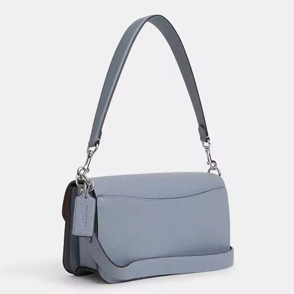 Coach Morgan Shoulder Bag Blue Mist - Picture 6 of 9